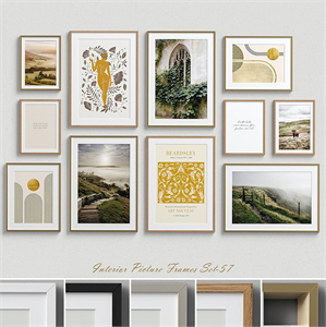 Interior Picture Frames Set-57